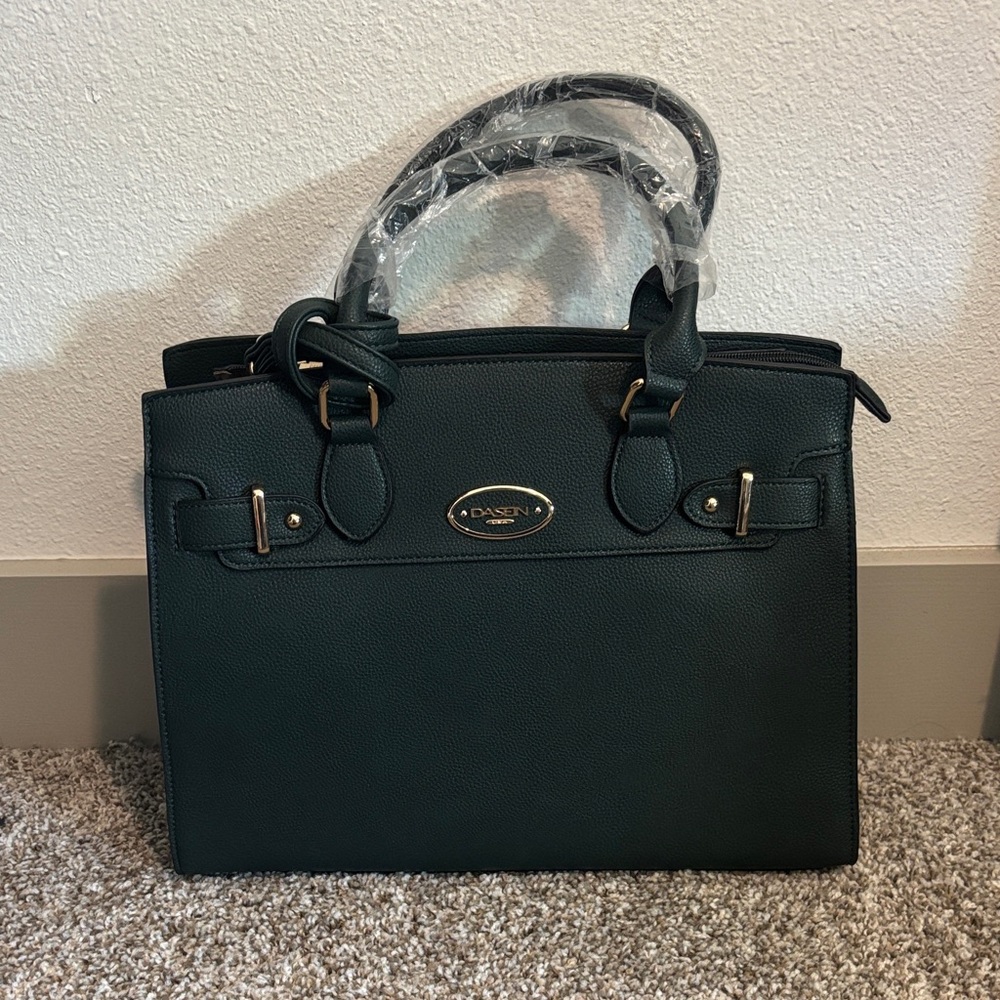 Dasein Women's Green Satchel Bag